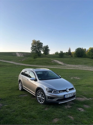 Vând Volkswagen Golf 7 Alltrack, an fabricație 2015, motorizare 2.0 TDI 184 CP Euro 6, cutie automat