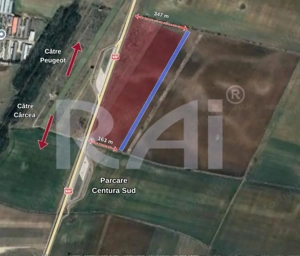 Investiție vizionară: 11.000 mp INTRAVILAN- Centura Sud-4 €/mp!