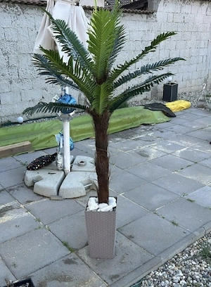 Palmieri artificial culoare verde inaltime 160cm