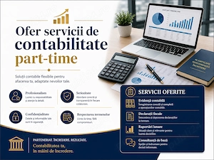 Ofer servicii contabilitate part-time