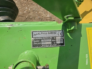 Cositoare rotativă cu tamburi SaMASZ, model Z064 3