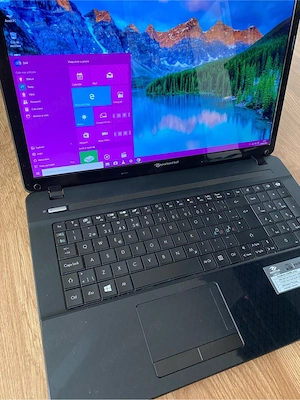 Laptop Packard-bell,Display 17,3 led,Windows 10 Pro,6gb ram ddr3,250gb memorie,Perfect funcțional cu