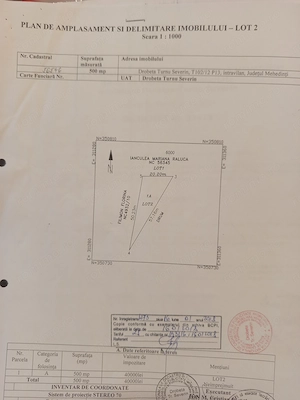 Teren de vânzare DT Severin Schela, 500 mp, 120 euro mp negociabil  - imagine 9