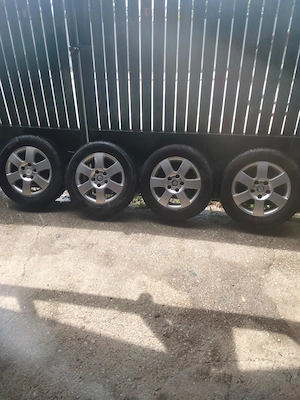 Jante aliaj R15 5x108 cu anvelope iarnă 195/65 R15 – set 4 bucăți - imagine 3
