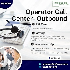 Recrutam Operator Call Center   Outbound