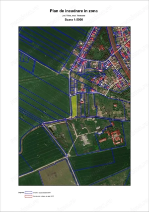 COMISION 0, TEREN INTRAVILAN, 5.876 MP, 200 ml Front, RONAT, TIMISOARA - imagine 2