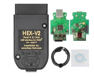 Interfata diagnoza originala VW, Skoda, Audi, Seat Ross Tech Hex Can V2 - imagine 3