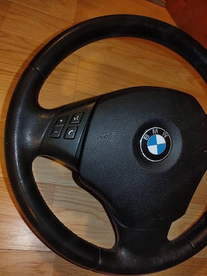 Volan bmw cu comenzi e90 e91 e92 face-lift - imagine 4