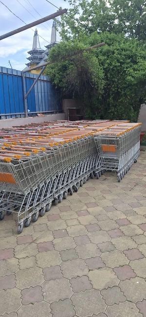 cărucioare pentru super market