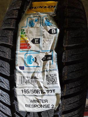 Anvelopa DUNLOP iarnă, 195/50R15 MS, nouă - imagine 2