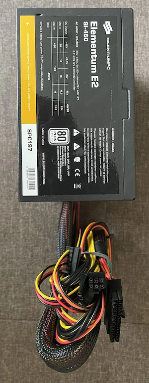 Sursă SilentiumPC Elementum E2, 80+, 450W