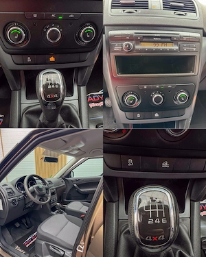 SKODA YETI . 4 4 . 2,0 TDI   Euto 5 . RAR+ITP. Garantie 12 luni . Buy-Back . Test-Drive .  - imagine 3