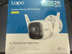 Camera TAPO supravehere audio video wirelless pentru exterior sigilata