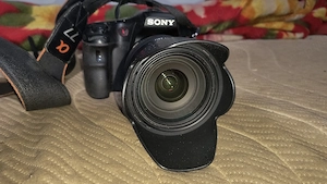 sony a77 cu obiectiv sony 16-50mm f2.8 si inele macro