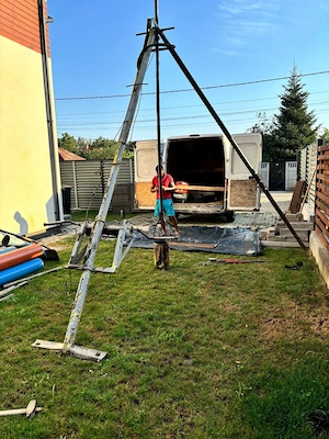 Foraje puțuri și denisipare decolmatare 