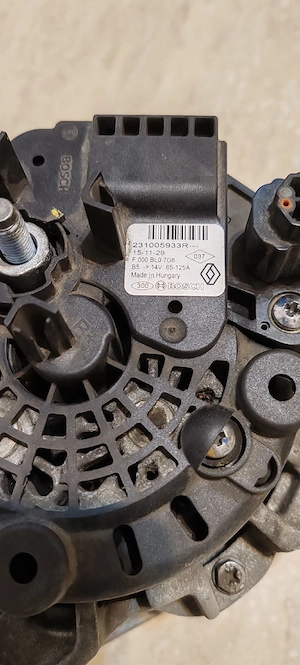 Alternator dacia lodgy 1,5 dci (start stop) 