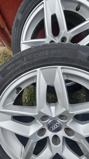 Jante originale audi cu tot cu anvelope - imagine 2