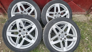 Jante originale audi cu tot cu anvelope
