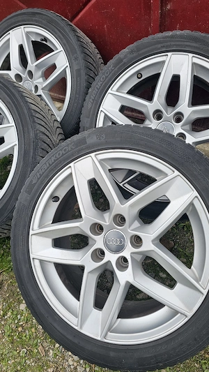 Jante originale audi cu tot cu anvelope - imagine 5