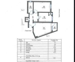 Apartament 2 camere Obor str Marasesti