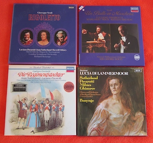 vinil Luciano Pavarotti Verdi&Donizetti -Rigoletto,Bal Mascat,Lucia Di Lammermoor