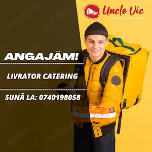 cautam coleg livrator catering cu masina firmei