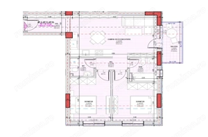 Apartament 3 camere la cheie balcon si loc parcare zona Brana Selimbar - imagine 3