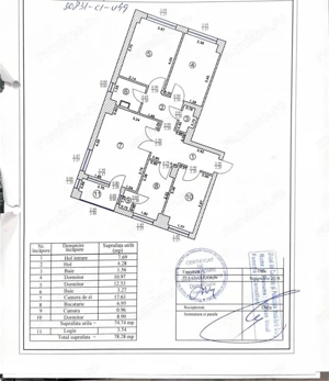 Apartament 4 camere decomandat | Zonă Centrală | T120 – reper emblematic  - imagine 20
