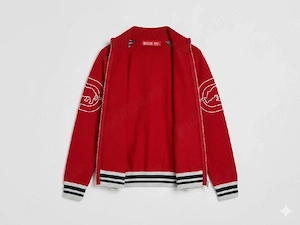Jachetă  Cardigan Tricotat Bershka x Echo Unltd. -Marimea S