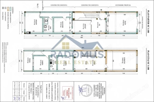 Casă + Spațiu comercial -218 mp utili- Intersecție circulată -Trifazic - imagine 18