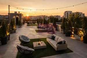 Unirii-Camera de Comert, Rooftop-Penthouse scara privata-lift, 460mp