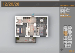 2 Camere Premium | Direct de la Dezvoltator | Bonus Parcare Ext la 50% avans - imagine 7