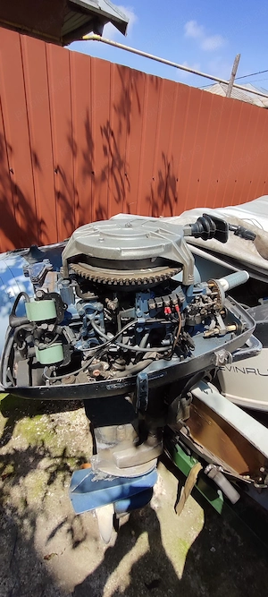 Motor barca evinrude20 cai 2 timpi - imagine 3