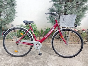 Bicicletă damă PROPHETE,cu coș animal de companie