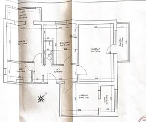 Vând apartament cu 3 camere decomandat, etajul 1,zona Lipovei -Holdelor - imagine 9