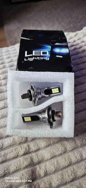Becuri led auto H7 set - 2 buc