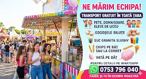 Ne Marim Echipa  Vino si tu in Echipa Noastra 