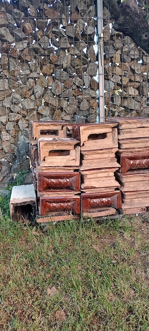 Sobă de teracotă completă   provenită din dezasamblare recentă