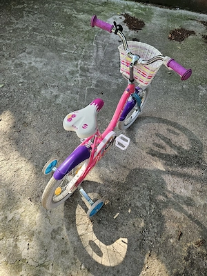 Bicicleta Copii Polar Icecream - 16 Inch, Roz-Mov - imagine 4