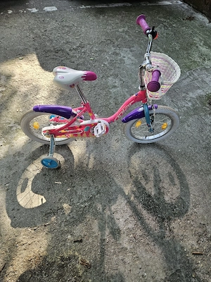 Bicicleta Copii Polar Icecream - 16 Inch, Roz-Mov - imagine 3