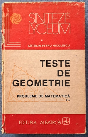 Pachet 6 culegeri vechi Matematică (Geometrie   Trigonometrie) de colecție - imagine 5