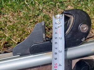 Bari transversale plafon auto portbagaj cu prindere pe barele longitudinale  - imagine 4