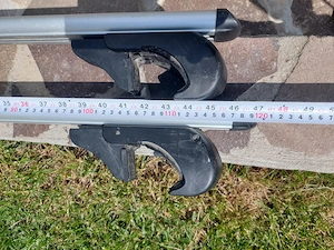Bari transversale plafon auto portbagaj cu prindere pe barele longitudinale  - imagine 3
