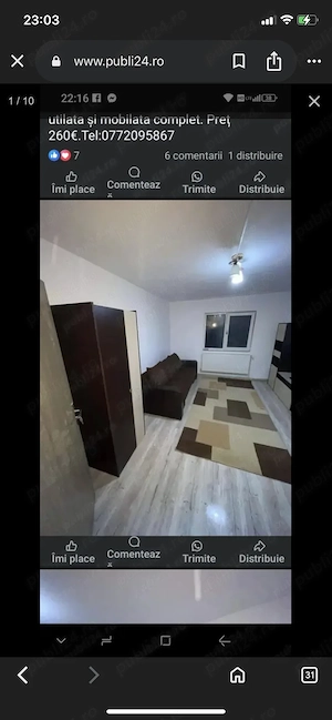 Garsoniera complexul studențesc  - imagine 3