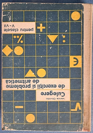 Pachet 4 culegeri vechi de Matematică   Aritmetică (perioada comunistă, Editurile Scrisul Românesc, 