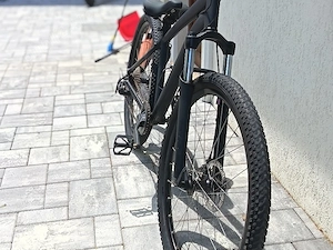Mtb custom full matte black marime m L - imagine 4