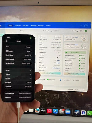 vand iphone 14  128gb