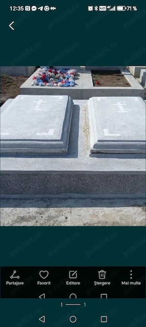 Vând loc de veci cimitirul Măgurele pace vouă 