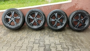 Jante aliaj 5×112  cu anvelope iarna 215/65/17