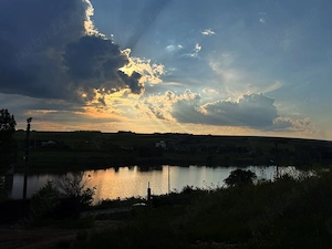 Teren panoramic 720 mp   vedere directă la lac Delea + pădure | Intravilan | Utilități